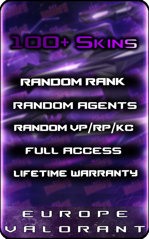 EU 100+ Skins Account