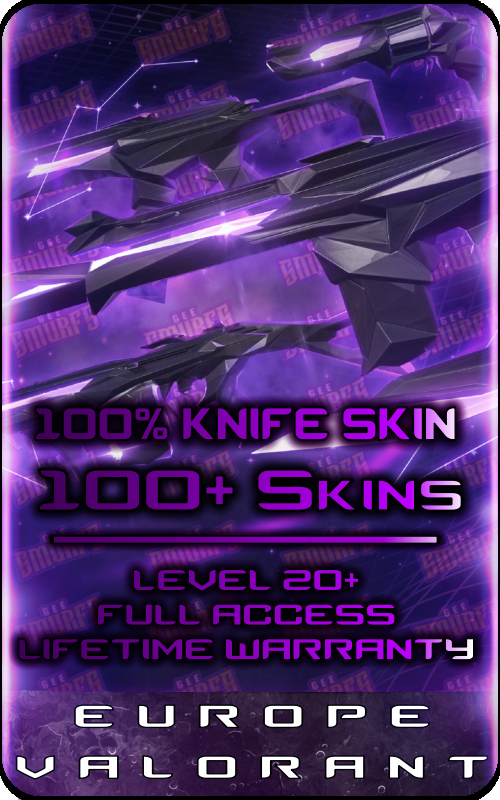 EU 100+ Skins Account