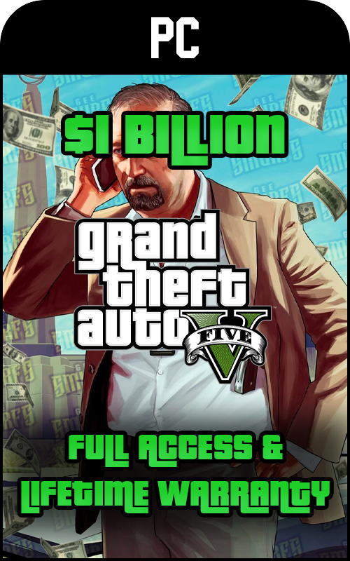 PC GTA V Modded 1 Billion+ Cash Account