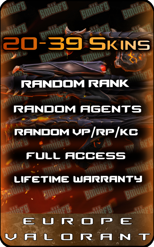 NA 20-39 Skins Account
