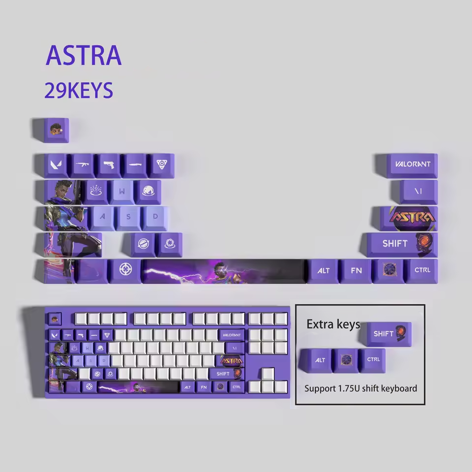 Astra 29 Custom OEM Keycaps