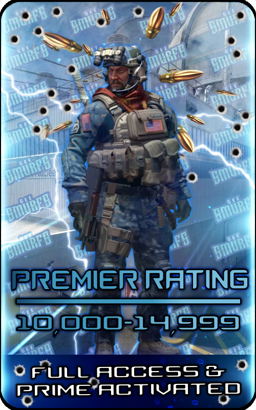 【CS2】Premier Account / 10000-15000 Premier Rating Original Email