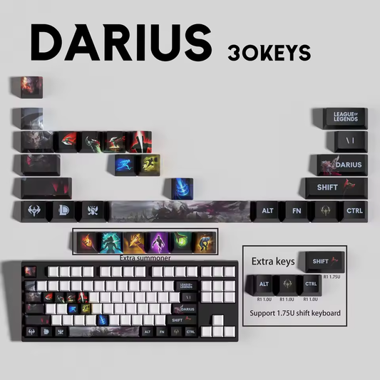 Darius 30 Custom OEM Keycaps