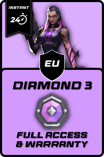 EU Diamond 3 Ranked Account