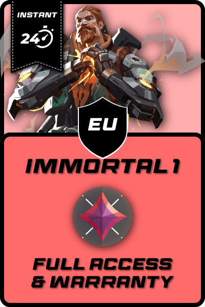 EU Immortal 1 Ranked Account