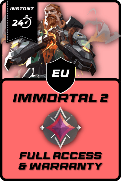 EU Immortal 2 Ranked Account