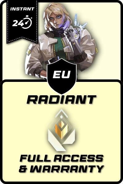 EU Radiant Ranked Account