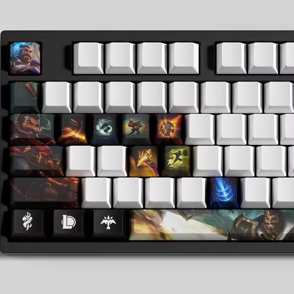 Graves 30 Custom OEM Keycaps