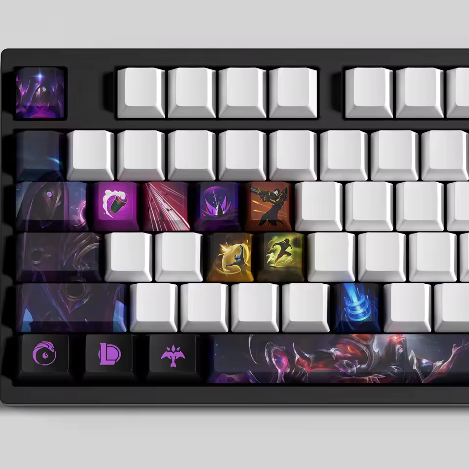 Jhin 30 Custom OEM Keycaps