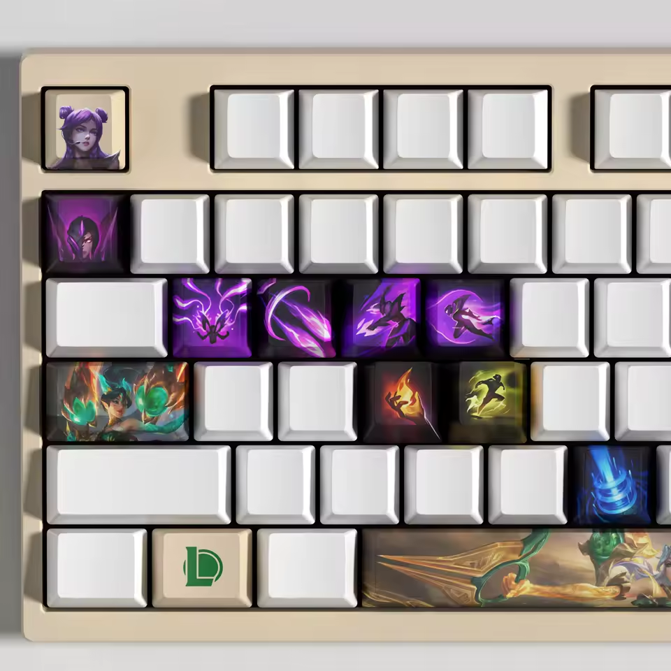 Kai'Sa 14 Custom OEM Keycaps