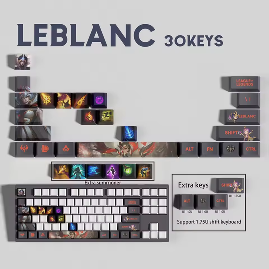 LeBlanc 30 Custom OEM Keycaps
