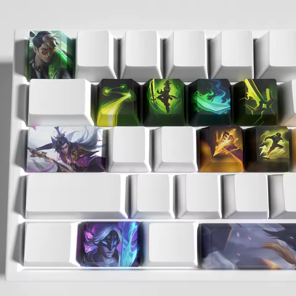 Master Yi 12 Custom OEM Keycaps