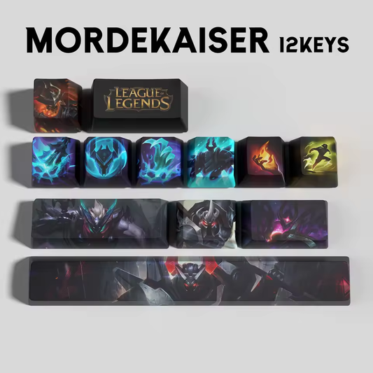 Mordekaiser 12 Custom OEM Keycaps