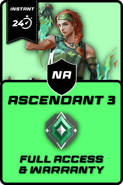 NA Ascendant 3 Ranked Account