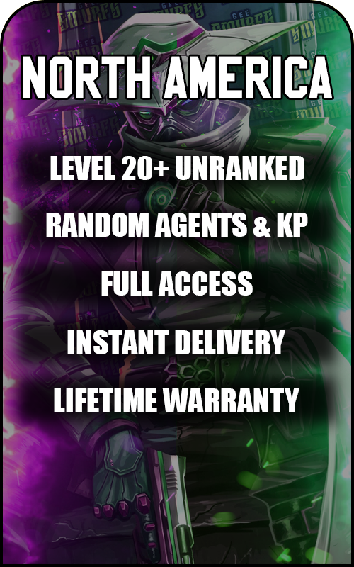 PC NA - Valorant Ranked Ready Smurf