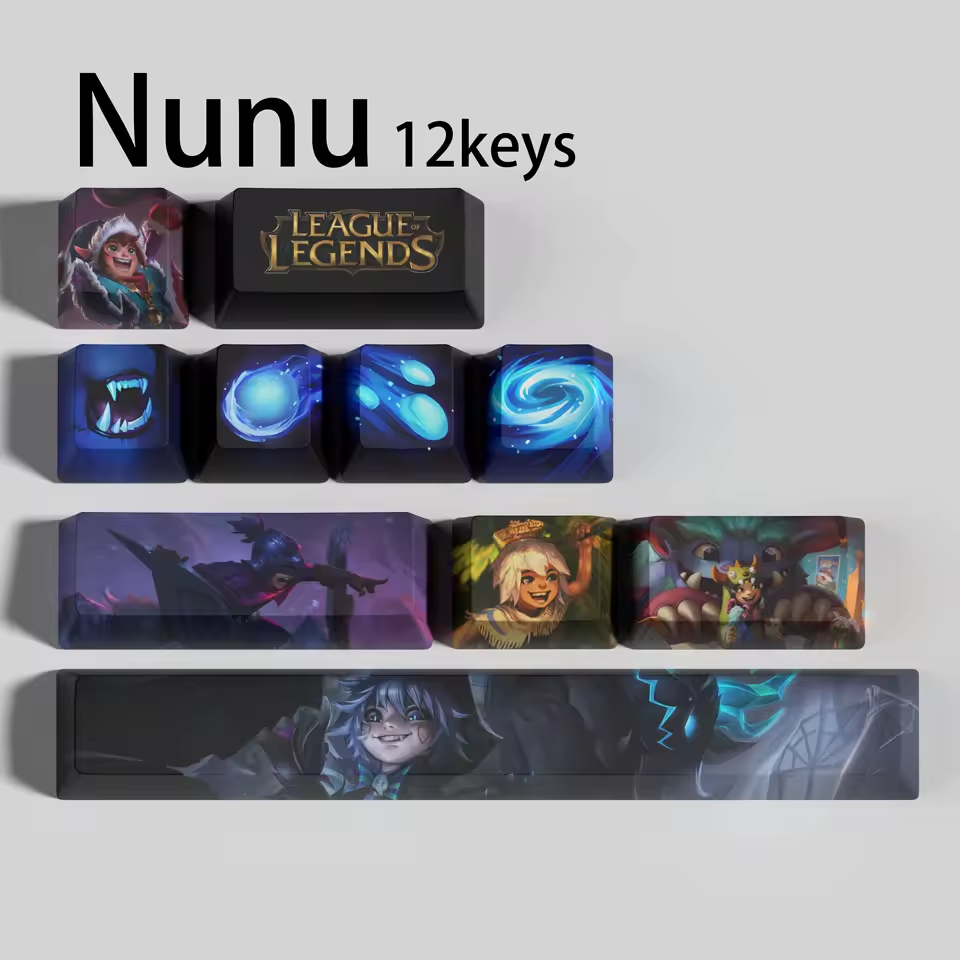 Nunu 12 Custom OEM Keycaps