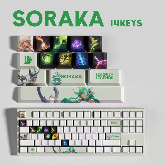 Soraka 14 Custom OEM Keycaps