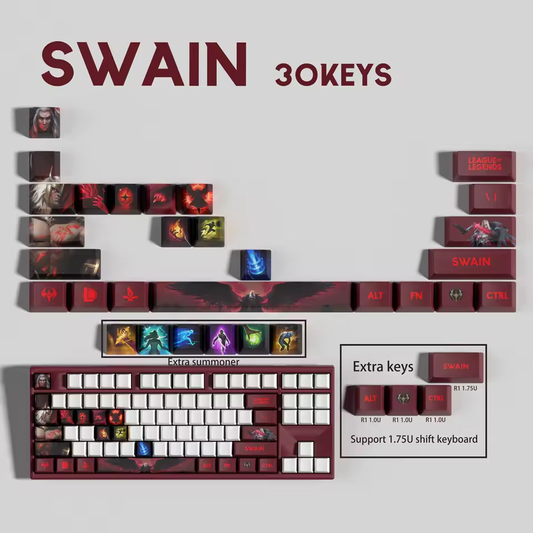 Swain 30 Custom OEM Keycaps