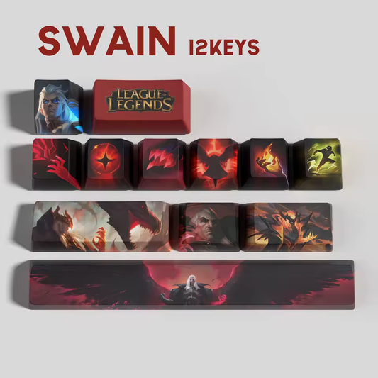 Swain 12 Custom OEM Keycaps