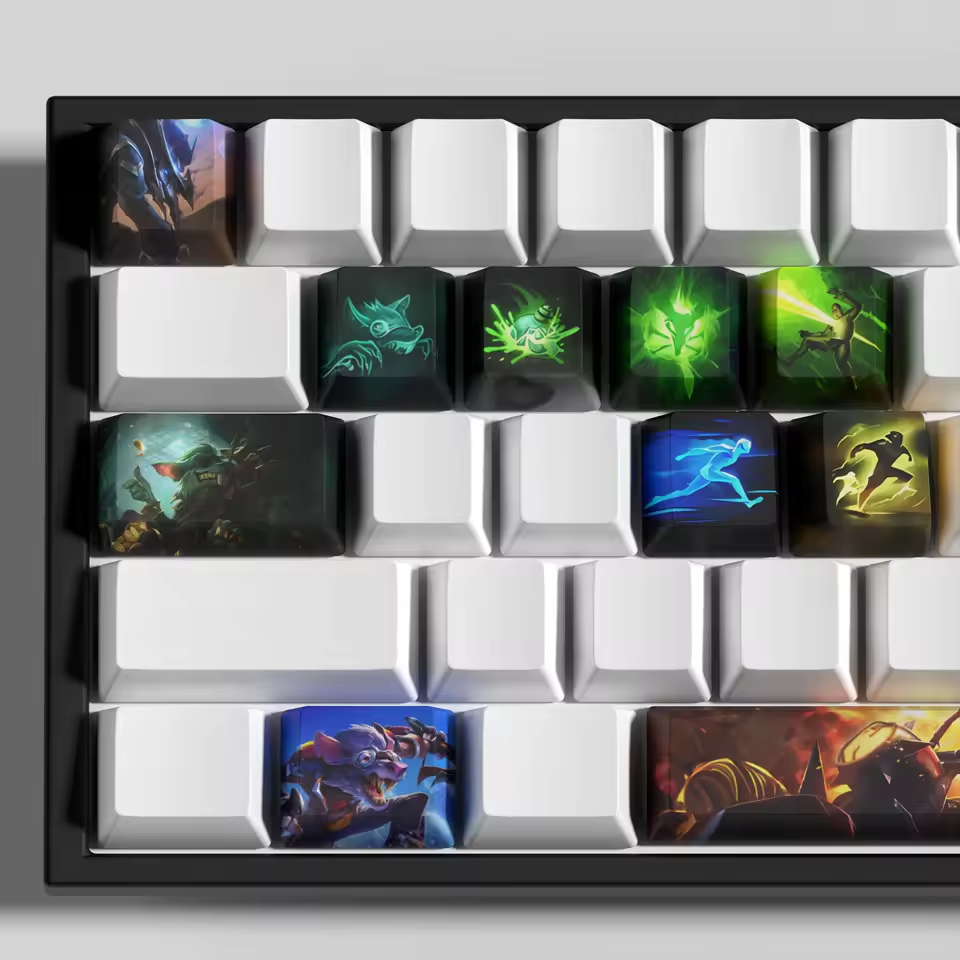 Twitch 12 Custom OEM Keycaps