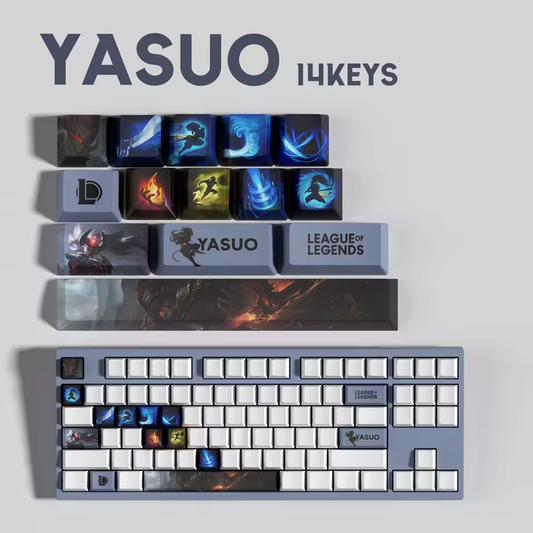 Yasuo 14 Custom OEM Keycaps