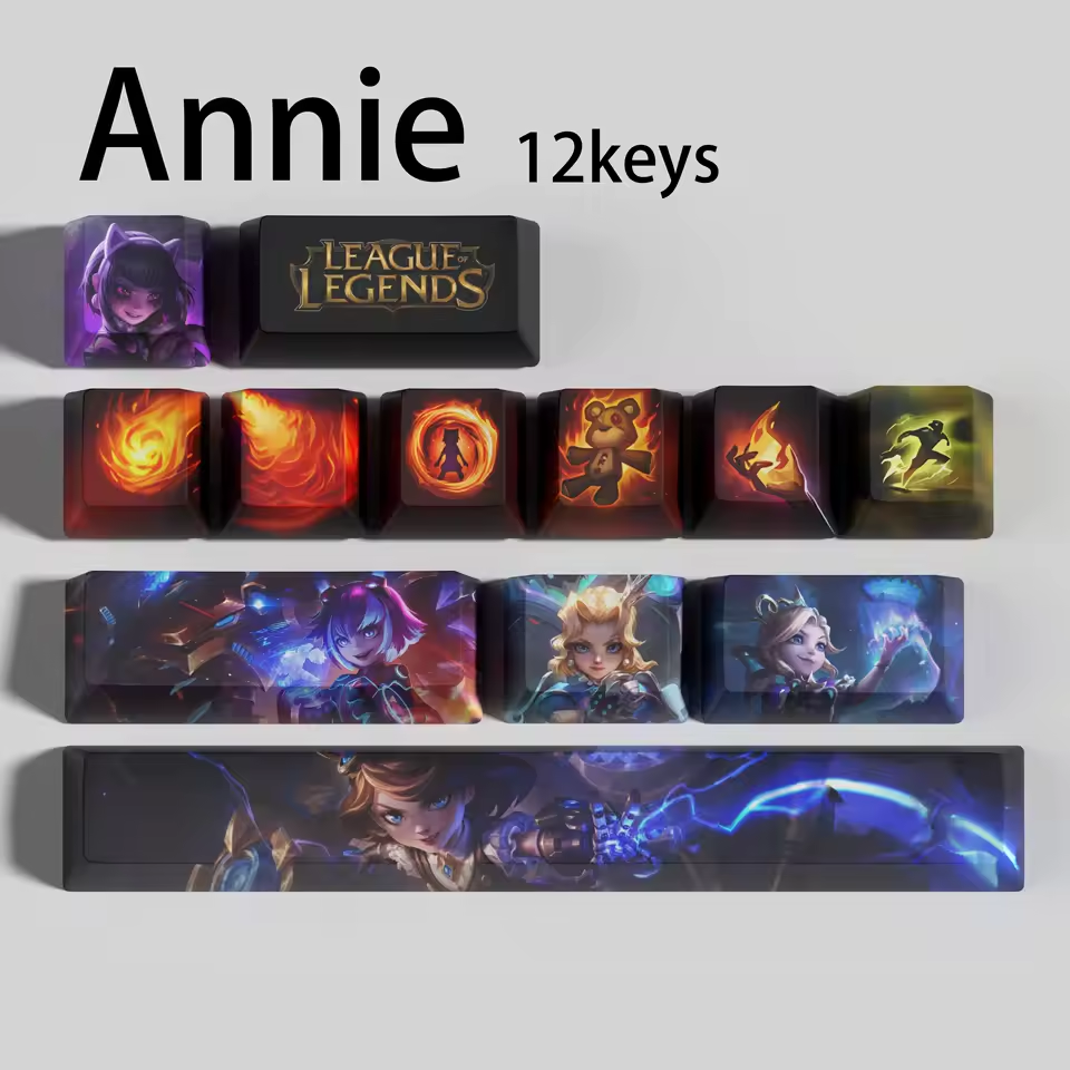Annie 12 Custom OEM Keycaps