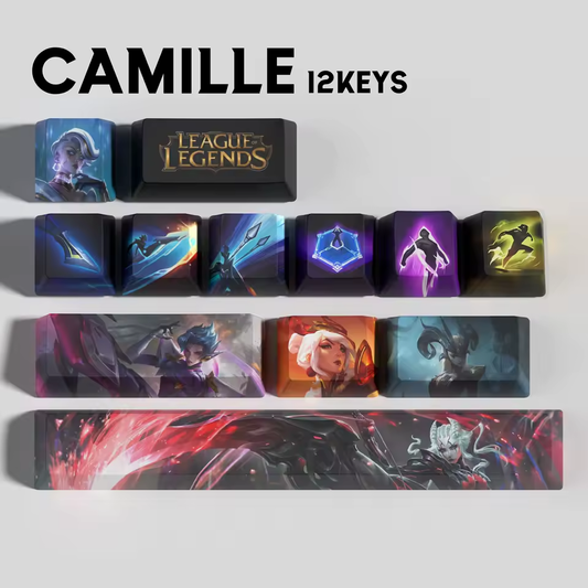 Camille 12 Custom OEM Keycaps