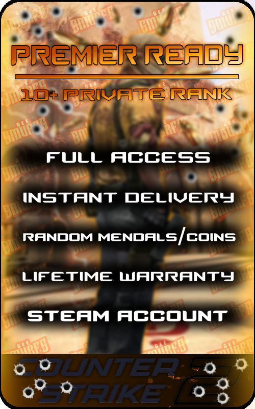 【CS2】Premier Account / Private Rank 10+ Original Email