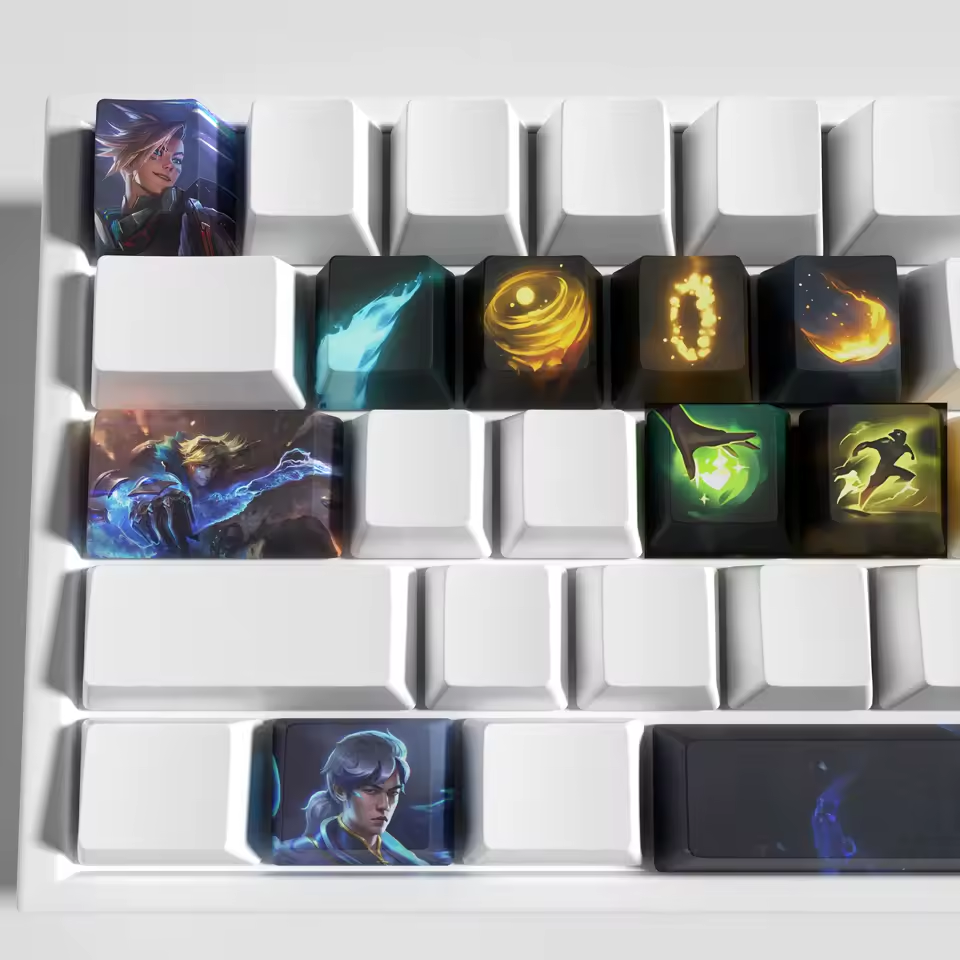 Ezreal 12 Custom OEM Keycaps