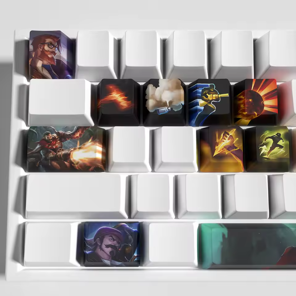 Graves 12 Custom OEM Keycaps