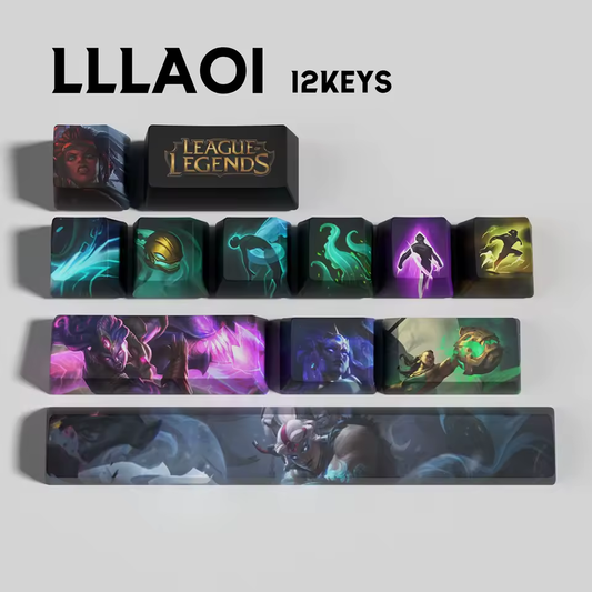 Illaoi 12 Custom OEM Keycaps