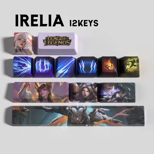 Irelia 12 Custom OEM Keycaps