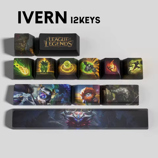 Ivern 12 Custom OEM Keycaps