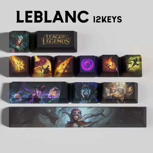 LeBlanc 12 Custom OEM Keycaps