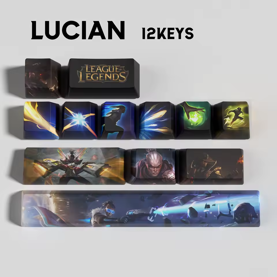 Lucian 12 Custom OEM Keycaps