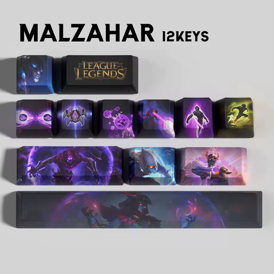 Malzahar 12 Custom OEM Keycaps