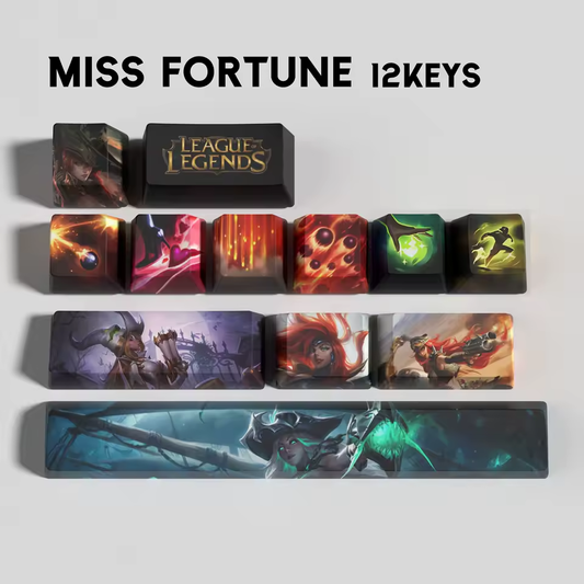 Miss Fortune 12 Custom OEM Keycaps