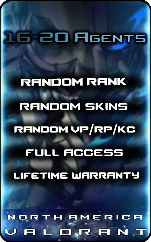 NA 16-20 Agents Account