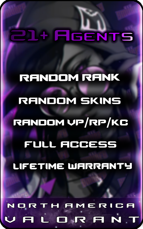 NA 21+ Agents Account