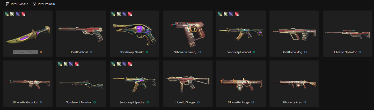 EU Unranked - 13 Skins, 22 Agents, 28 Buddies