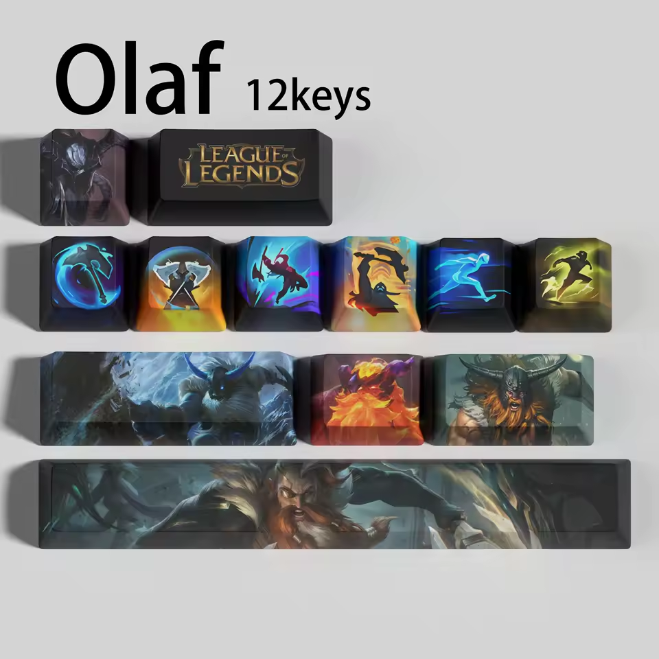 Olaf 12 Custom OEM Keycaps
