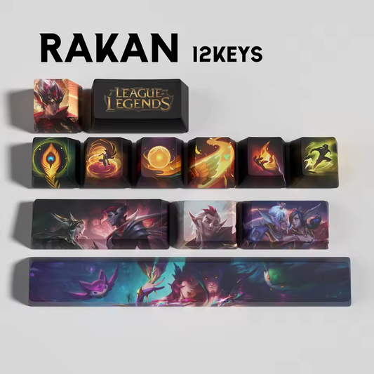Rakan 12 Custom OEM Keycaps