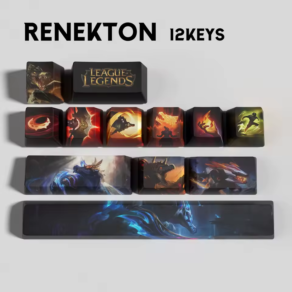 Renekton 12 Custom OEM Keycaps