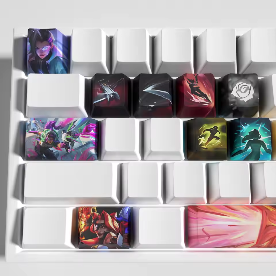Samira 12 Custom OEM Keycaps