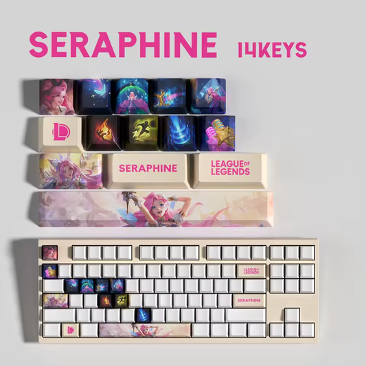 Seraphine 14 Custom OEM Keycaps