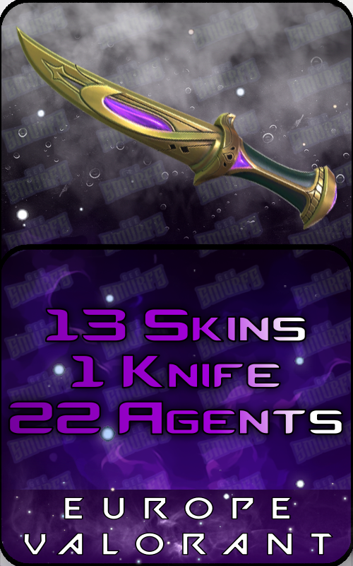 EU Unranked - 13 Skins, 22 Agents, 28 Buddies