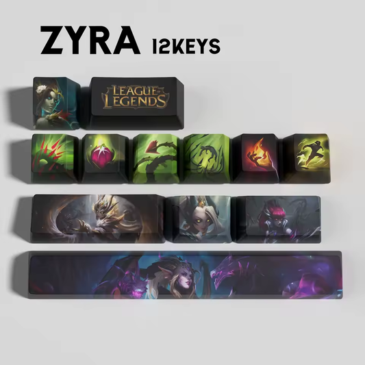 Zyra 12 Custom OEM Keycaps