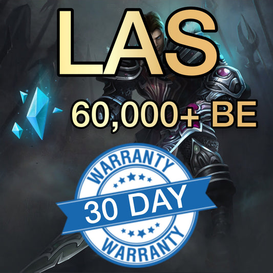 LAS - 60,000+ Blue Essence Unranked Smurf