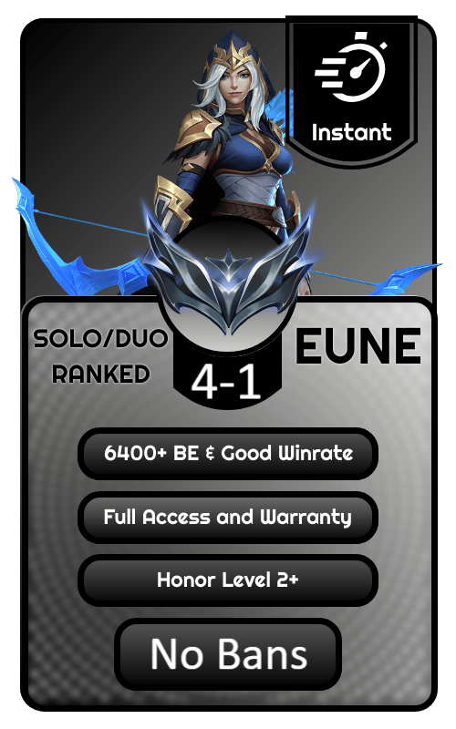 EUNE Silver Ranked Account