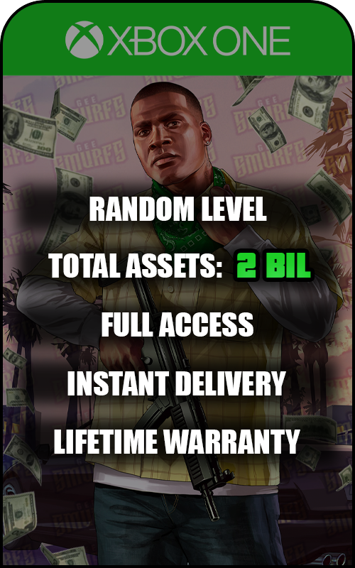 Xbox One GTA V Modded 2 Billion+ Cash Account